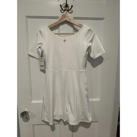 Tuckernuck TNUCK SPORT White Step In Rosemary Sport Dress NWT Extra Small XS - Picture 5 of 6